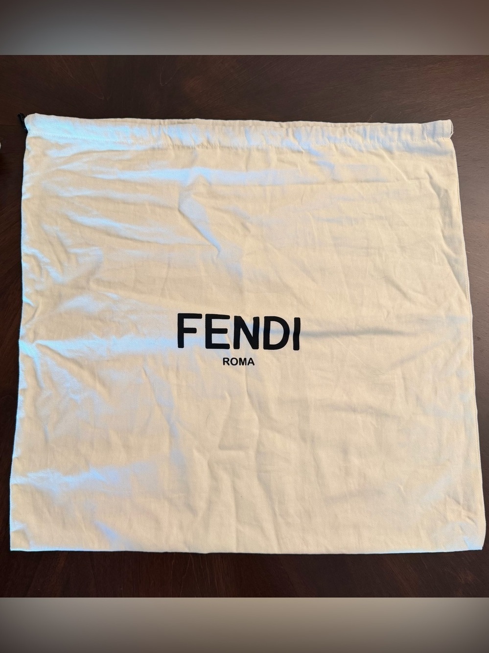 Fendi beige Dust Bag 19 x20